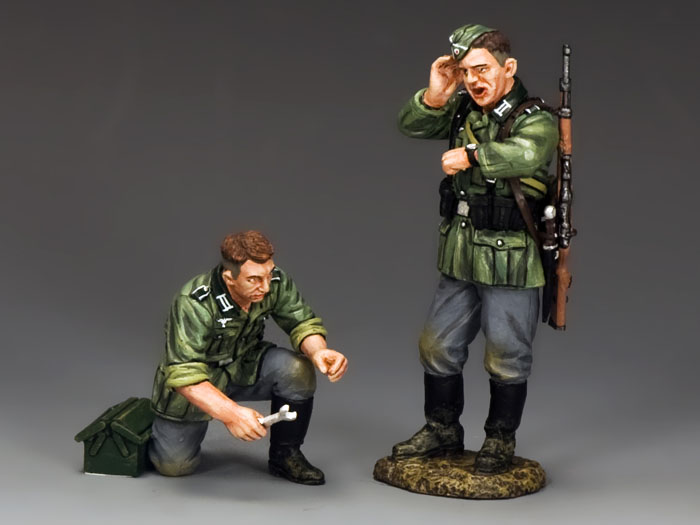 Hartolia miniatures | Set de cinq soldats Allemands de la Wehrmacht