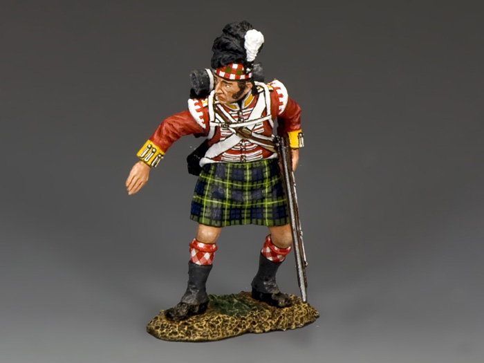 Figurine King & Country - NA287 Standing To Repel - Soldat Plomb Peint - NEUVE