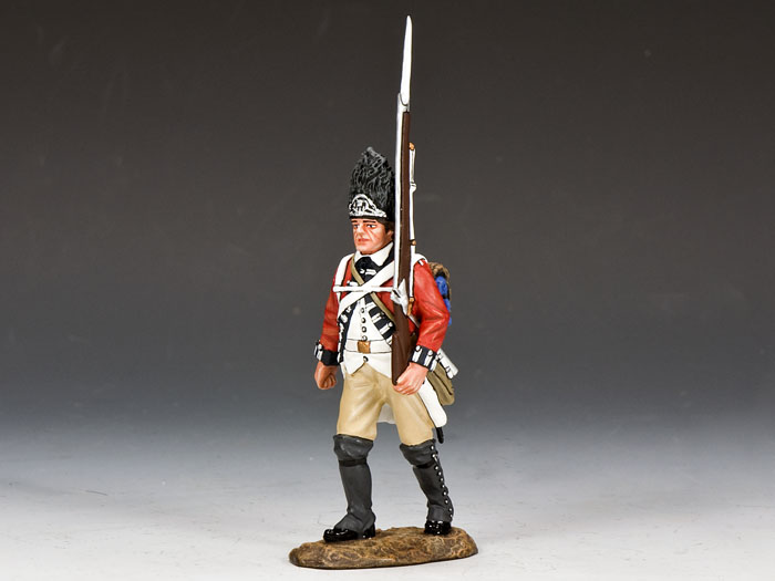 Figurine King & Country GC006 Fusilier Monté WWII - Échelle 1:32 - Retirée, Sans Boîte