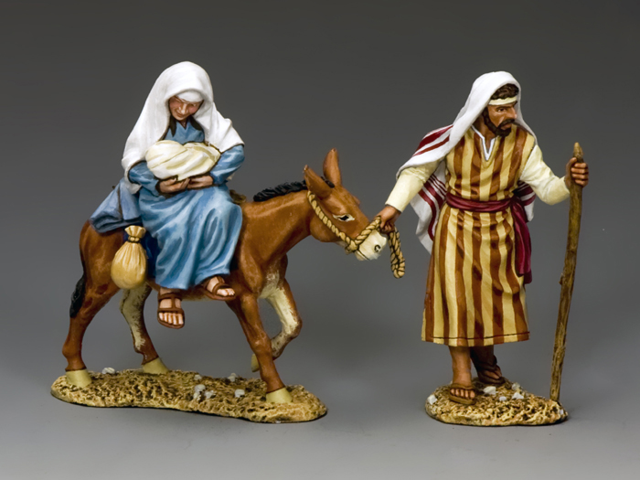 Figurine King & Country LOJ042 - Les Bergers (The Shepherds) édition Contemporaine