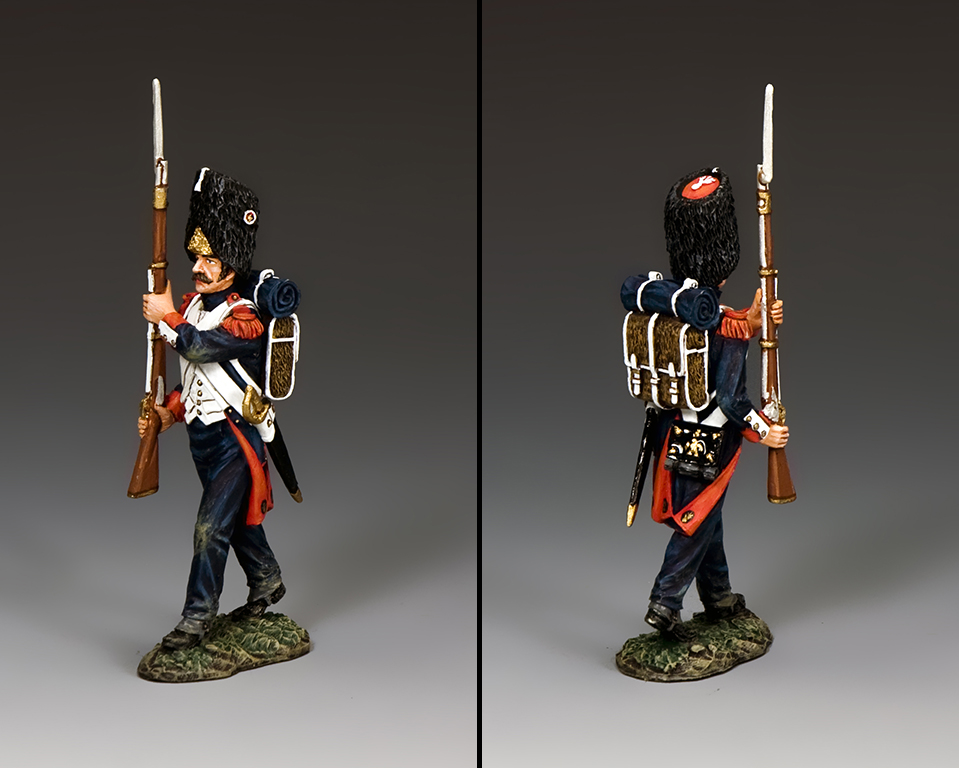 KING AND COUNTRY French Bearskin Guard Advancing NA392