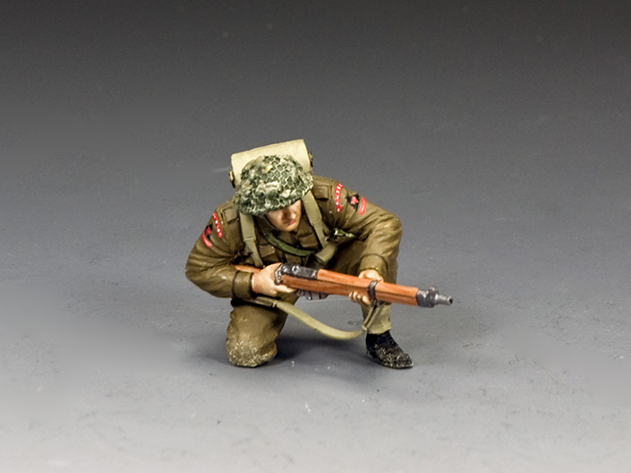 Figurine King & Country DD353 Kneeling Ready – Sans Socle, Neuve En Boîte