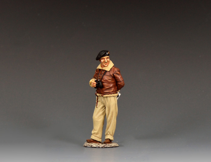 Figurine King & Country MG075 - Soldat Plomb Peint - Époque Contemporaine - Neuf